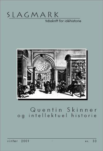 					View No. 33 (2001): Slagmark nr. 33: Quentin Skinner og intellektuel historie
				