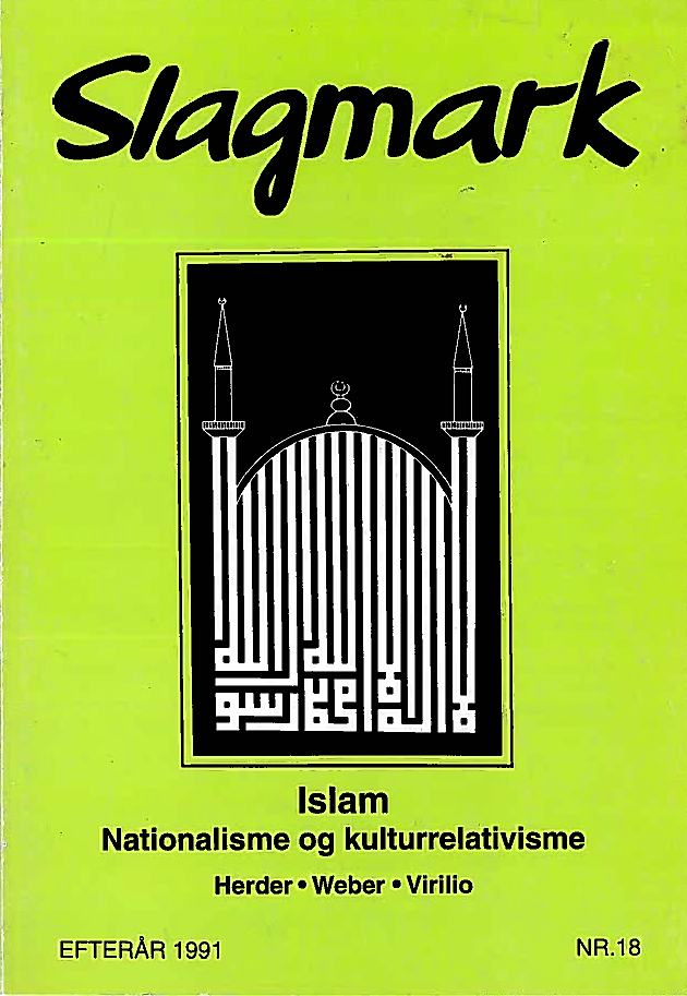 					View No. 18 (1991): Islam/Nationalisme og kulturrelativisme
				