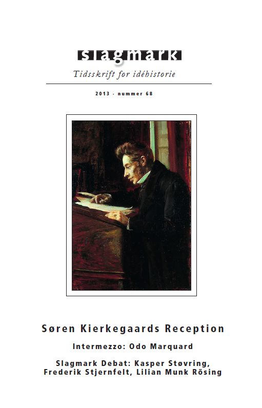 					View No. 68 (2013): Søren Kierkegaards reception
				