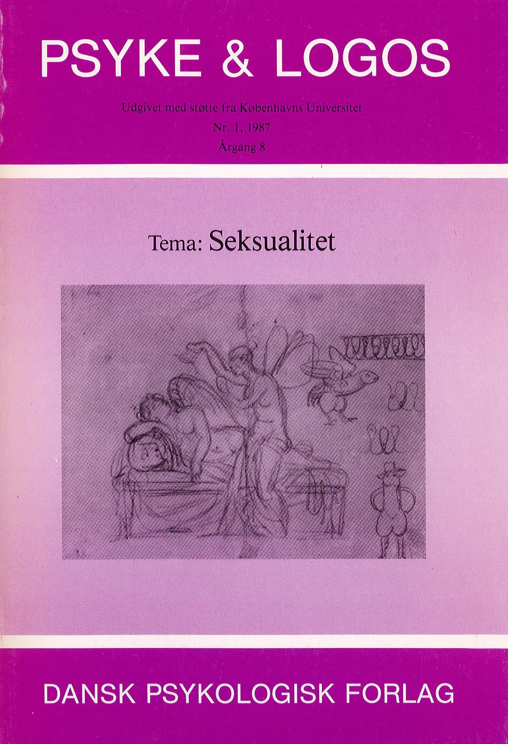 					View Vol. 8 No. 1 (1987): Seksualitet
				