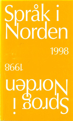 					Se Språk i Norden / Sprog i Norden 1998
				