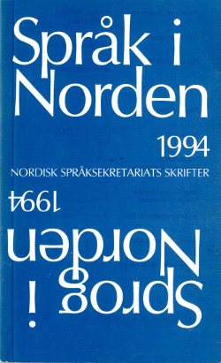 					Se Språk i Norden / Sprog i Norden 1994
				