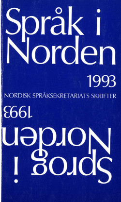 					Se Språk i Norden / Sprog i Norden 1993
				