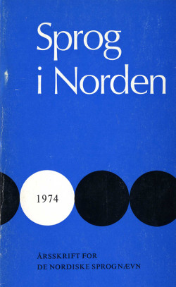 					Se Språk i Norden / Sprog i Norden 1974
				