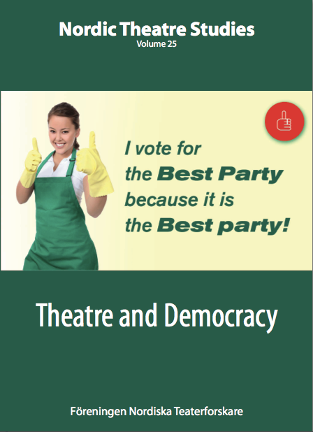 					View Vol. 25 No. 1 (2013): Theatre and Democracy
				