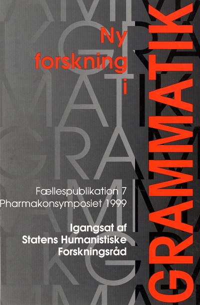 					Se Nr. 7 (2000): Pharmakonsymposiet 1999
				