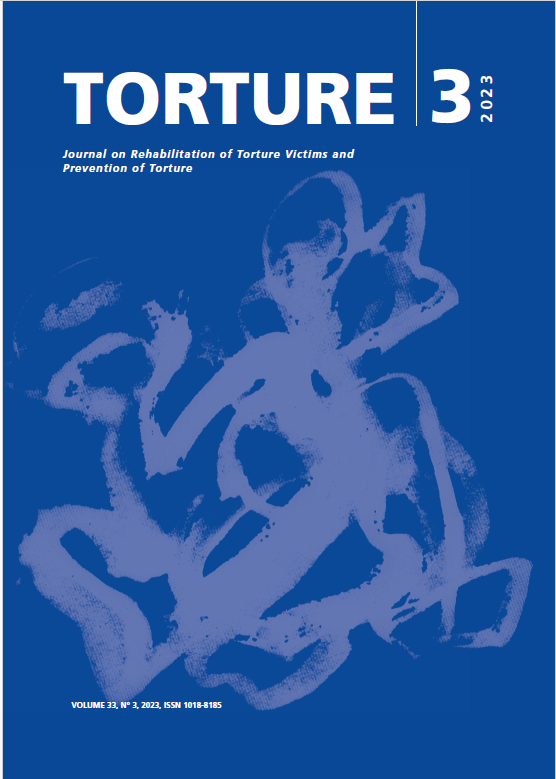 					View Vol. 33 No. 3 (2023): Torture Journal: Journal on Rehabilitaiton of Torture Victims and Prevention of Torture
				
