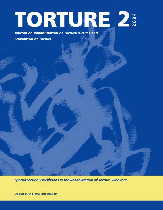 					Ver Vol. 34 Núm. 2 (2024): Torture Journal: Journal on Rehabilitaiton of Torture Victims and Prevention of Torture
				