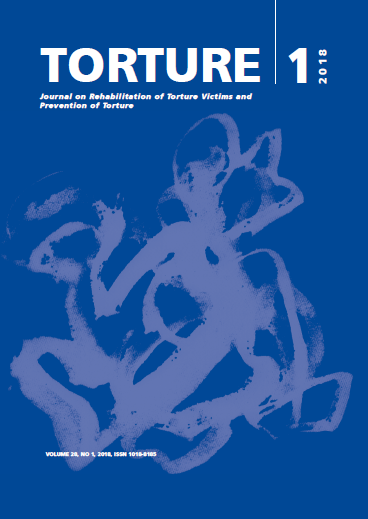 					View Vol. 28 No. 1 (2018): Torture Journal: Journal on Rehabilitation of Torture Victims and Prevention of Torture
				