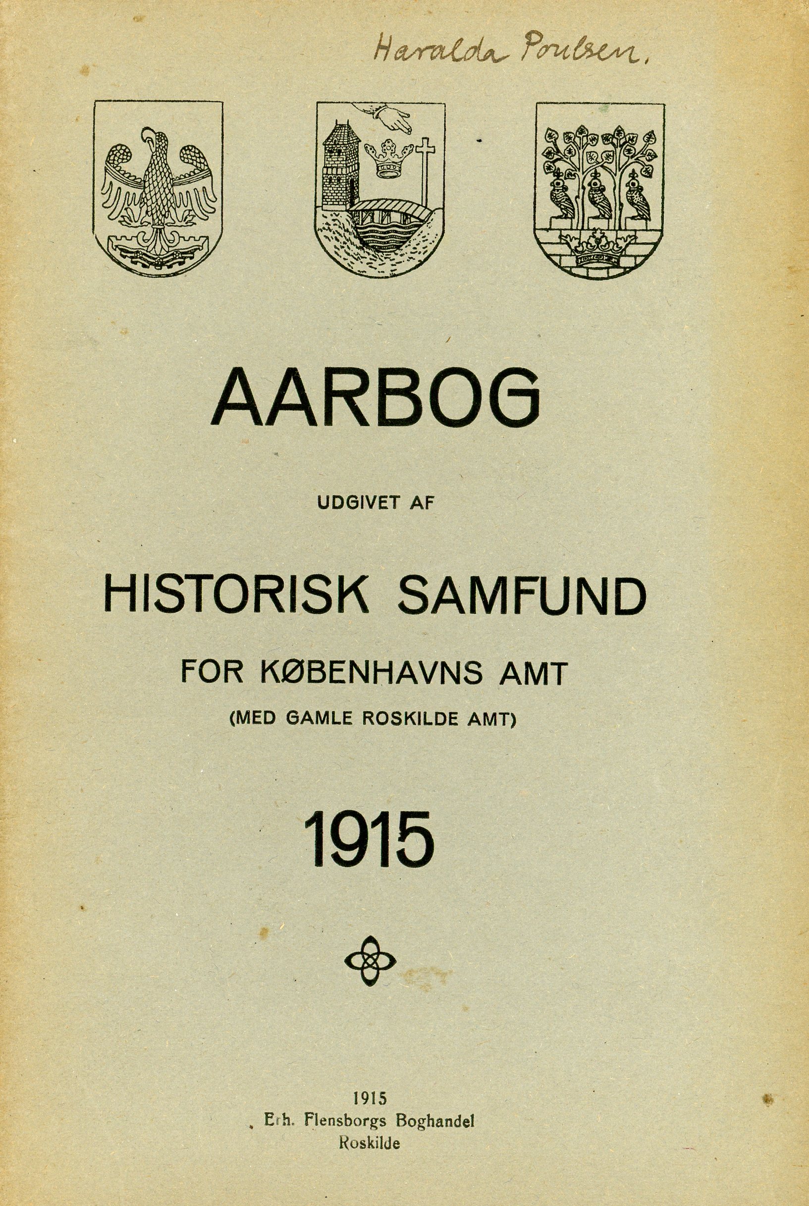 					Se Nr. 1 (1915): Aarbog udgivet af Historisk Samfund for Københavns Amt (med Gamle Roskilde Amt) 1915
				