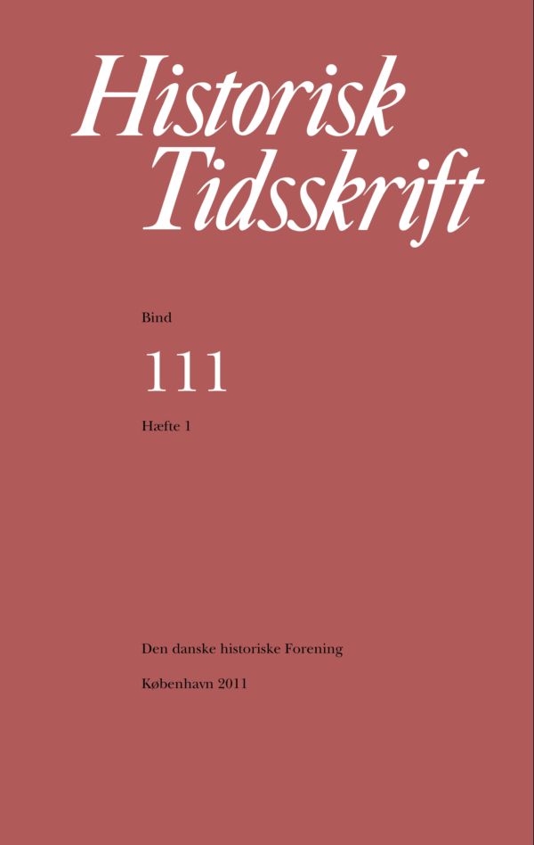 					Se Historisk Tidsskrift Bind 111 Hæfte 1 (2011)
				