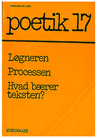 					Se Årg. 5 Nr. 17 (1972): Poetik 17
				