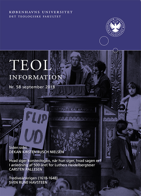 					Se Nr. 58 (2018): TEOL-information nr. 58 september 2018
				