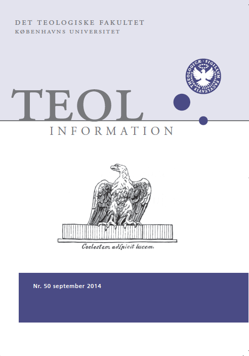 					Se Nr. 50 (2014): TEOL-information nr. 50 september 2014
				