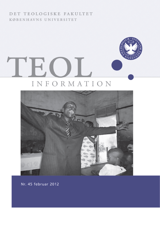 					Se Nr. 45 (2012): TEOL-information nr. 45 februar 2012
				
