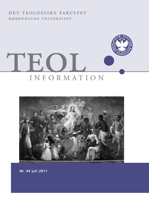 					Se Nr. 44 (2011): TEOL-information nr. 44 juli 2011
				