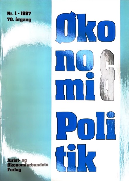 					Se Årg. 70 Nr. 1 (1997): Lønpolitik
				
