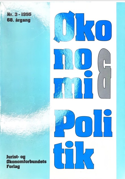 					Se Årg. 68 Nr. 3 (1995): Økonomi, politik og lobbyisme
				