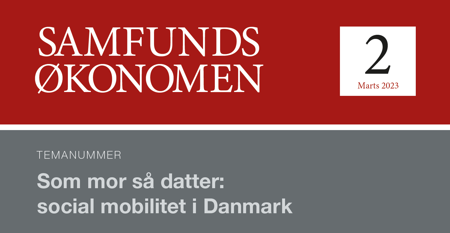 					Se Årg. 2023 Nr. 2 (2023): Som mor så datter: social mobilitet i Danmark
				
