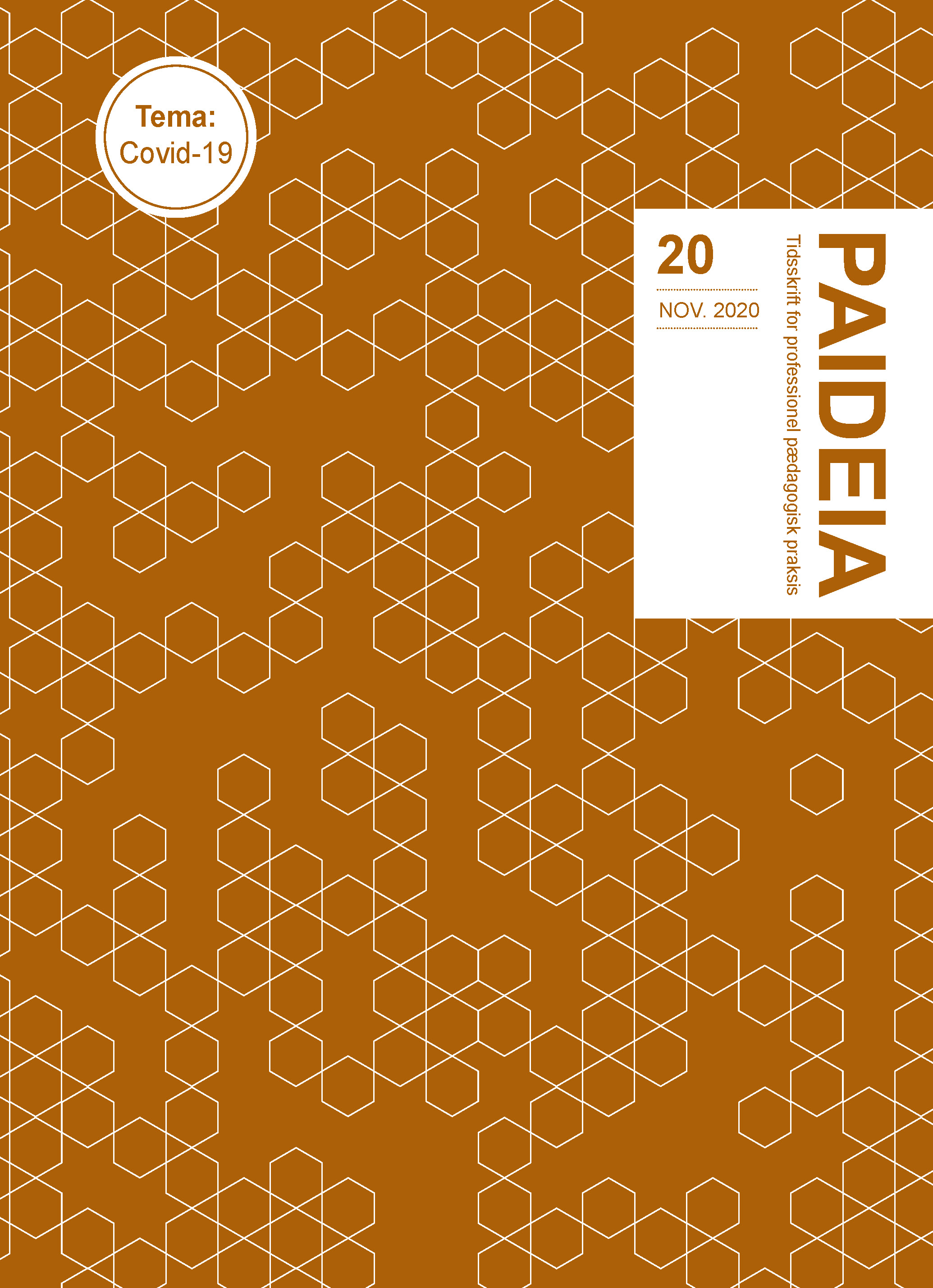 					Visa Nr 20 (2020): Paideia - Tidsskrift for professionel pædagogisk praksis
				