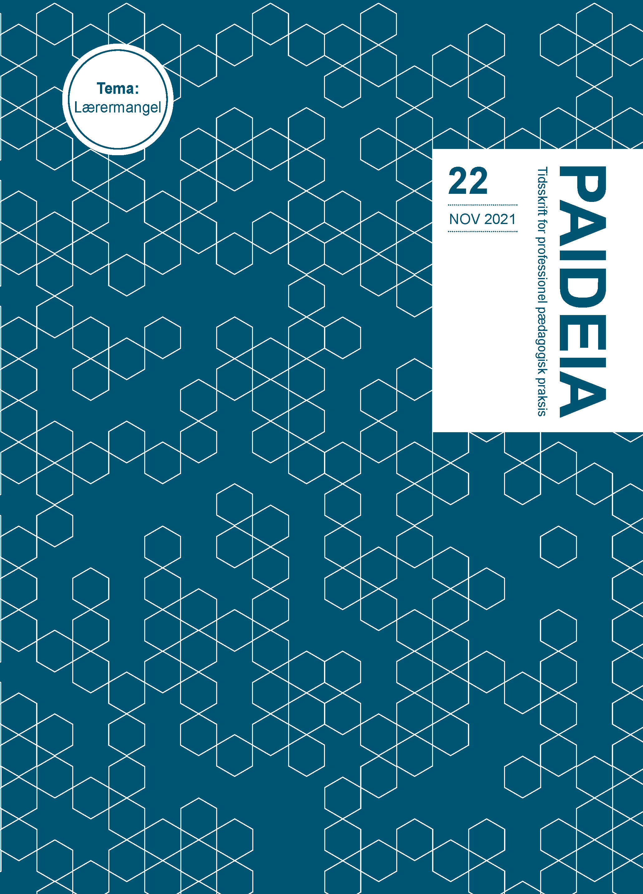 					Se Nr. 22 (2021): Paideia - Tidsskrift for professionel pædagogisk praksis
				