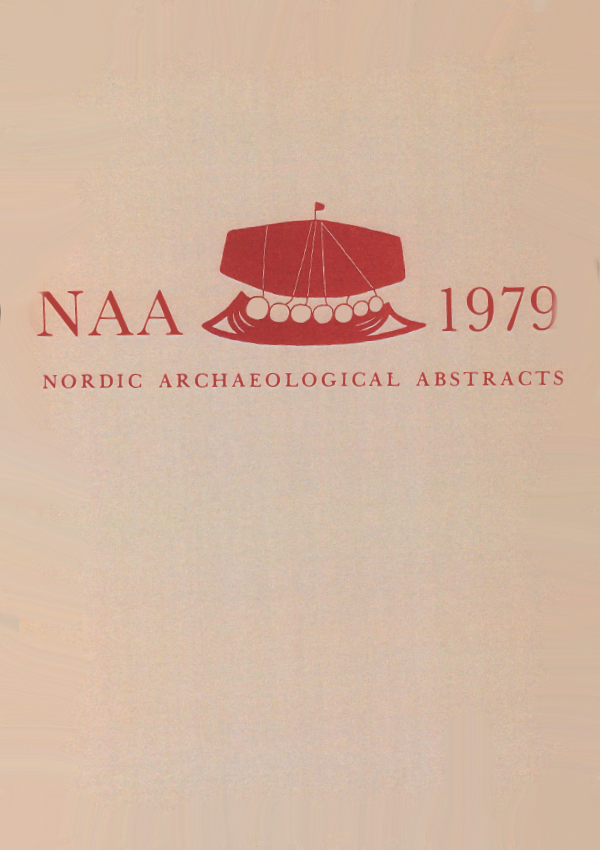 Nordic Archaeological Abstracts 1979