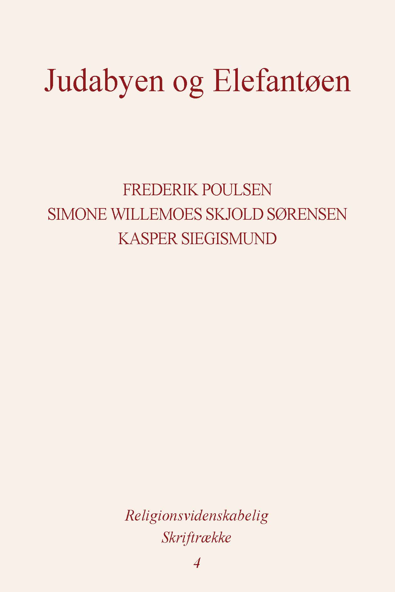 					Se Nr. 4 (2026): Judabyen og Elefantøen: Kilder til de ældste jødiske samfund  i Babylonien og Egypten
				