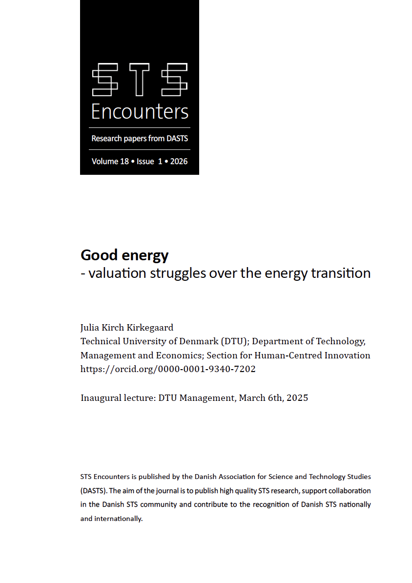 Decorative frontpage of STS Encounters