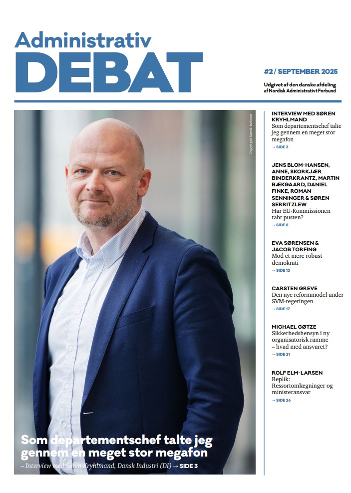 					Se Årg. 2025 Nr. 2 (2025): Administrativ debat
				