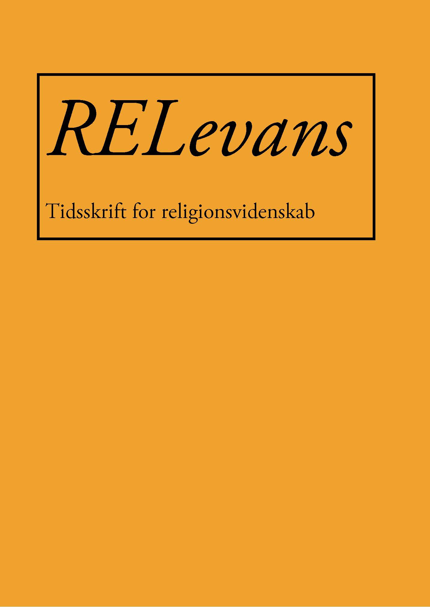 					Se Årg. 2 Nr. 1 (2025): Religion og klima
				