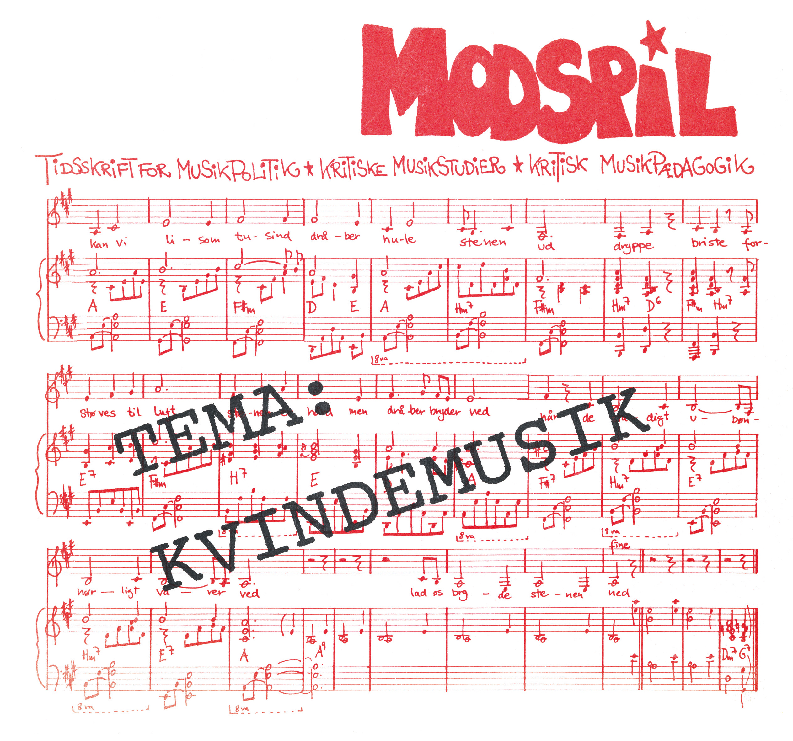 modspil vol. 1, nr. 2, cover