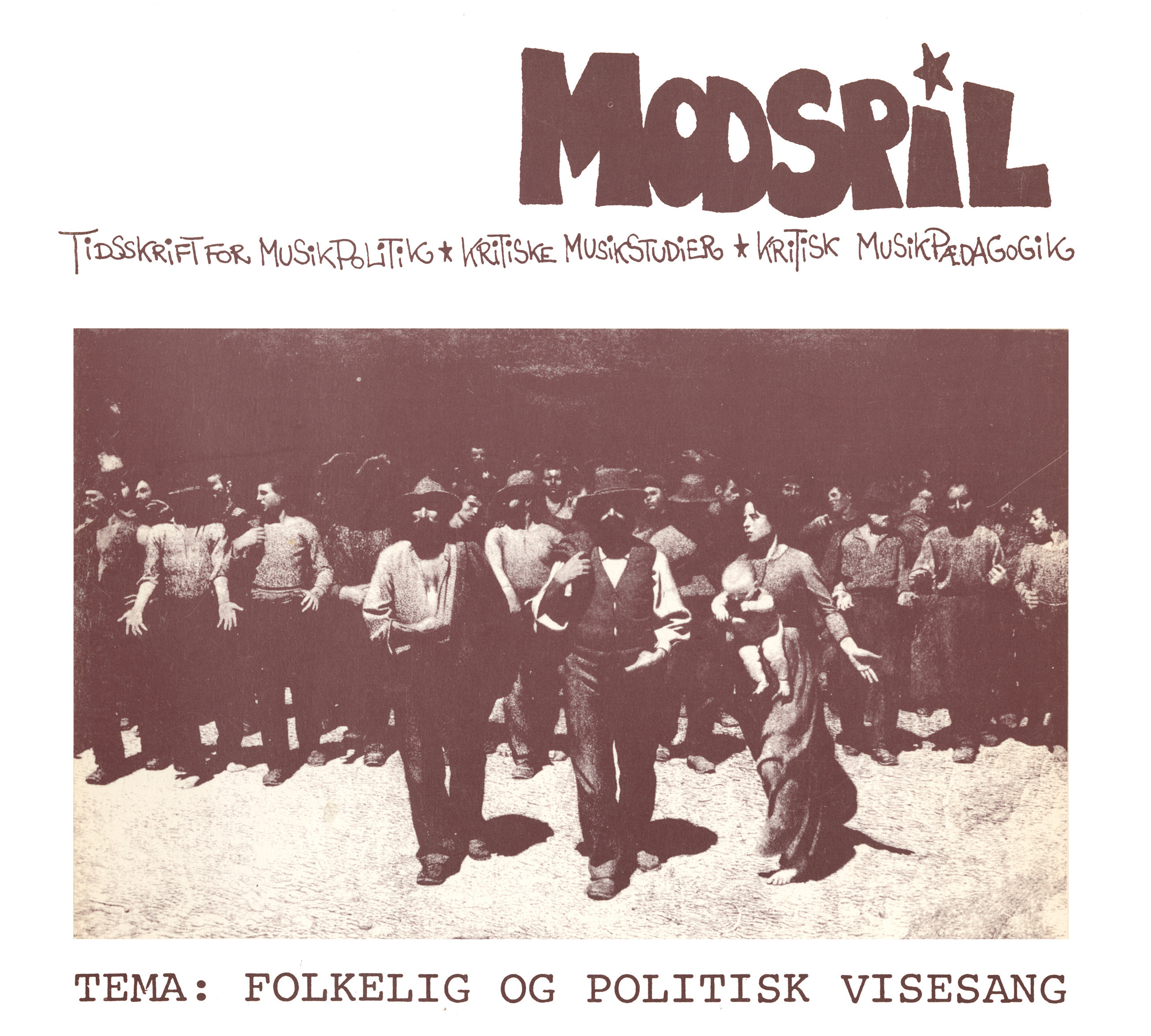 modspil vol. 1, nr. 2, coverbillede (foto)