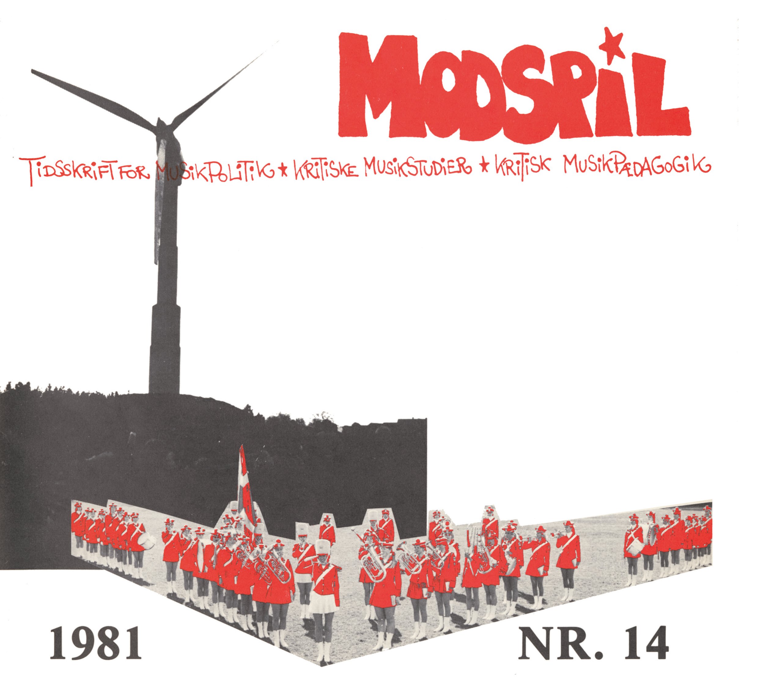 modspil vol. 4, nr. 14, coverbillede (collage)