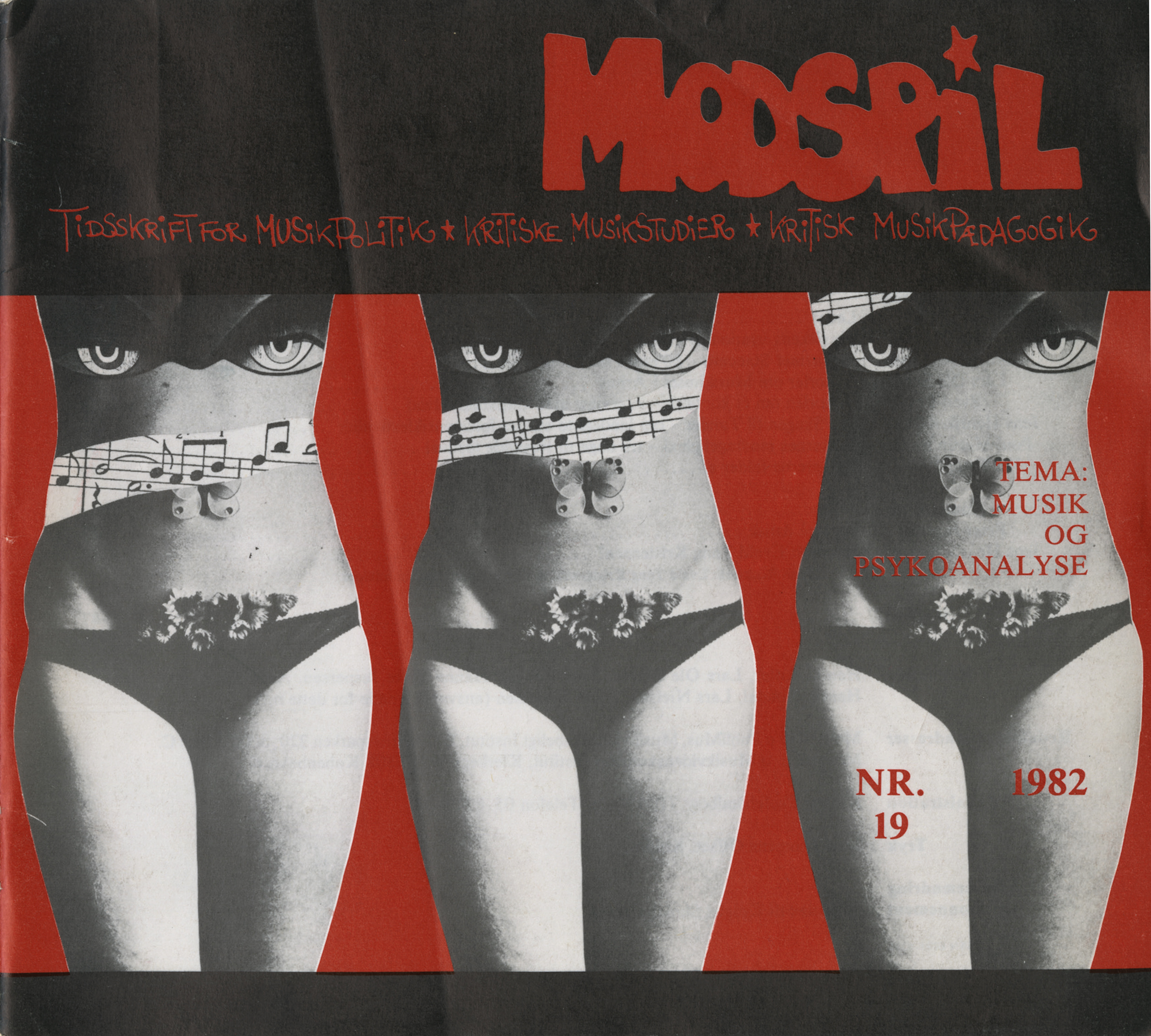 modspil vol. 5, nr. 19, coverbillede (collage)