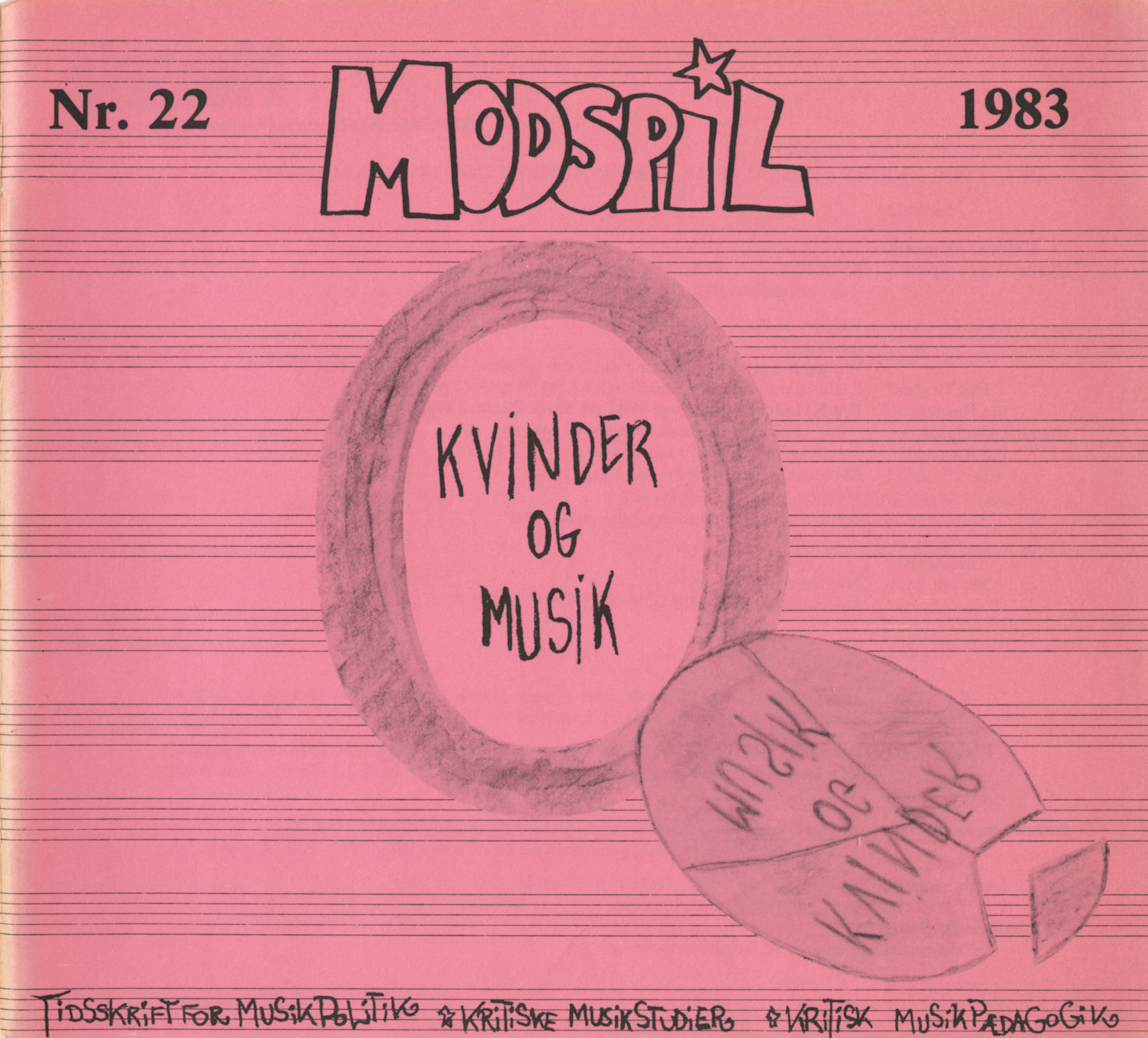 modspil vol. 5, nr. 22, coverbillede (tegning)