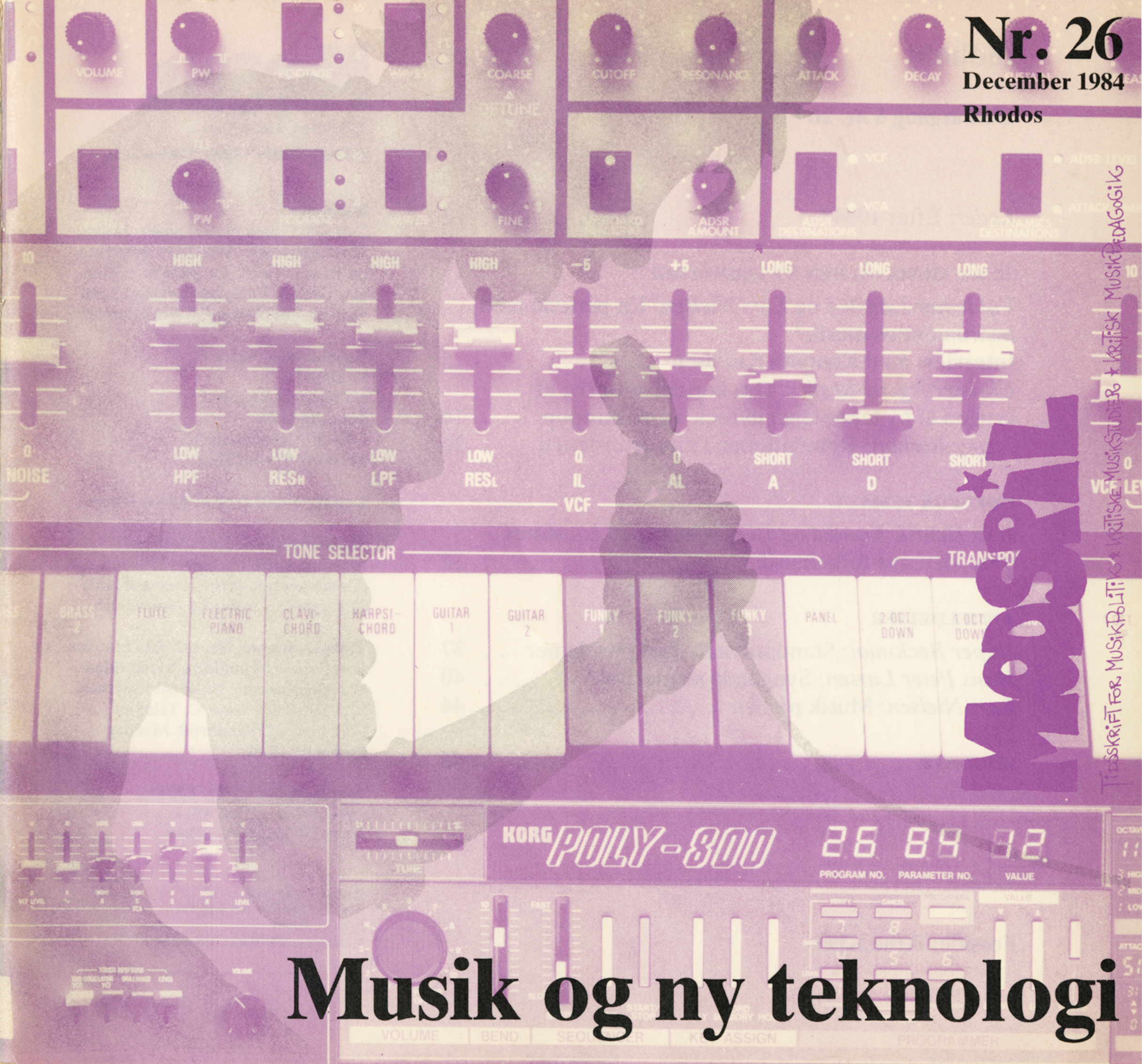 modspil vol. 6, nr. 26, coverbillede (collage)