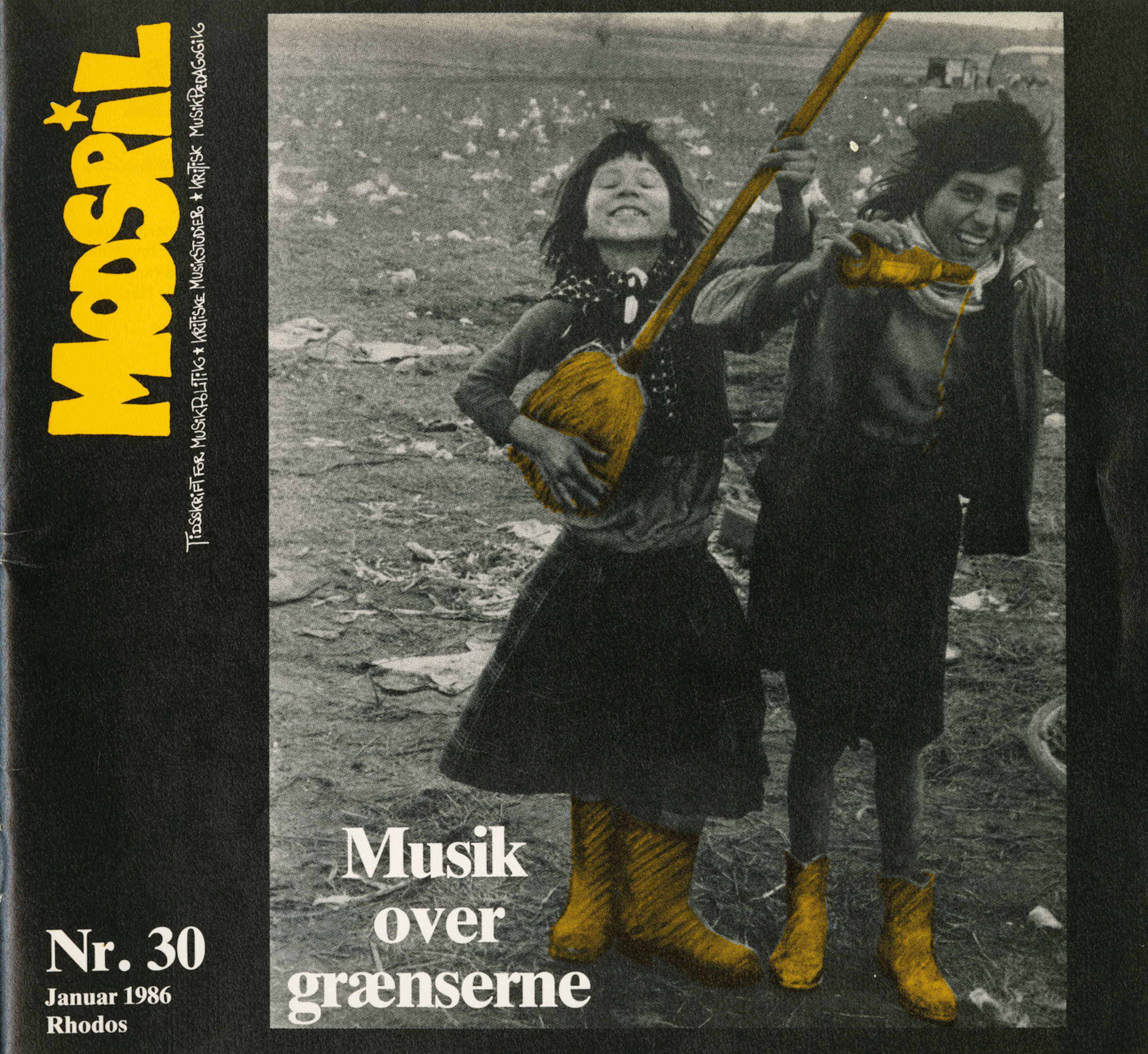 modspil vol. 7, nr. 30, coverbillede (tegning)