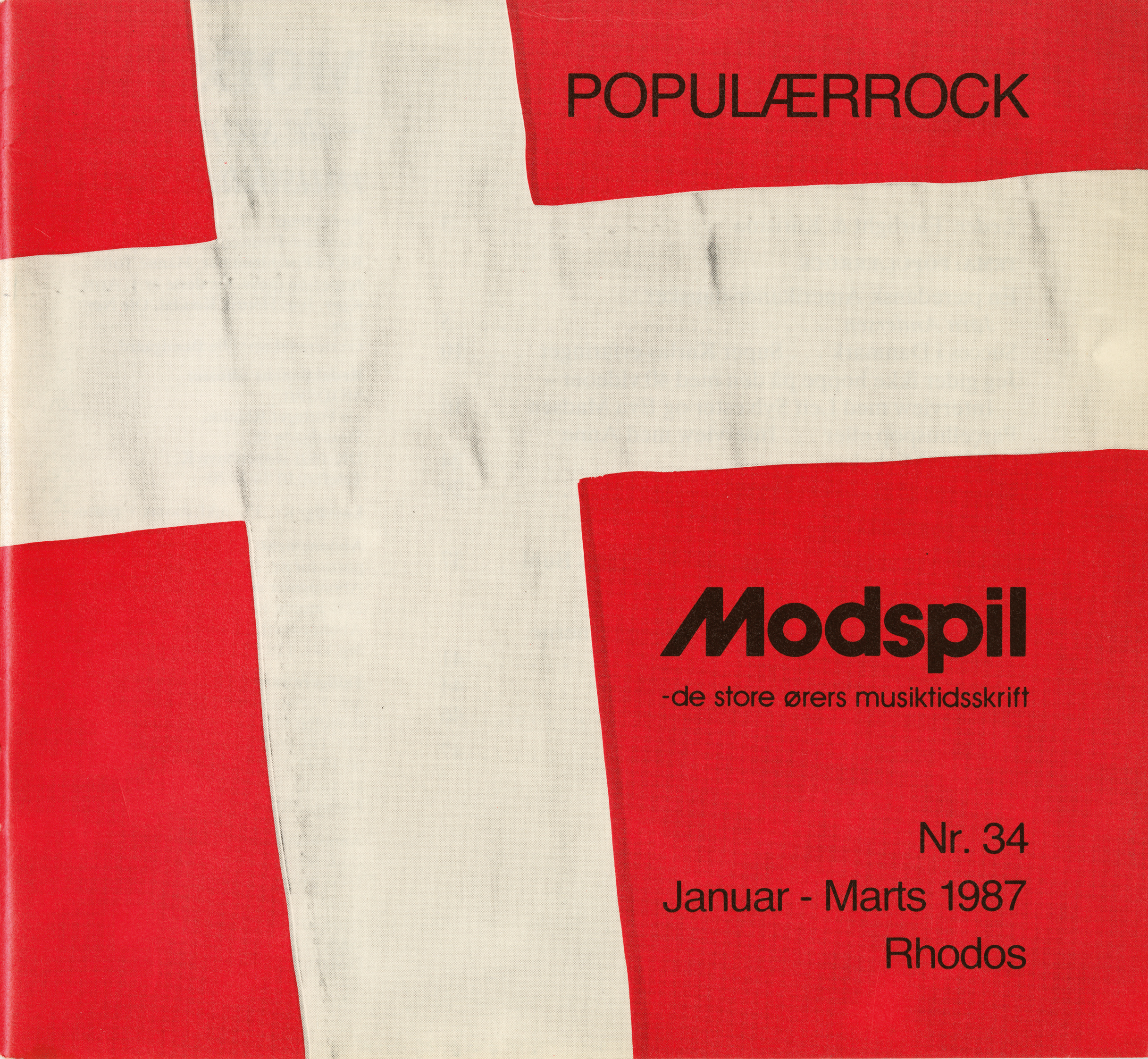 modspil vol. 8, nr. 34, coverbillede (tegning)