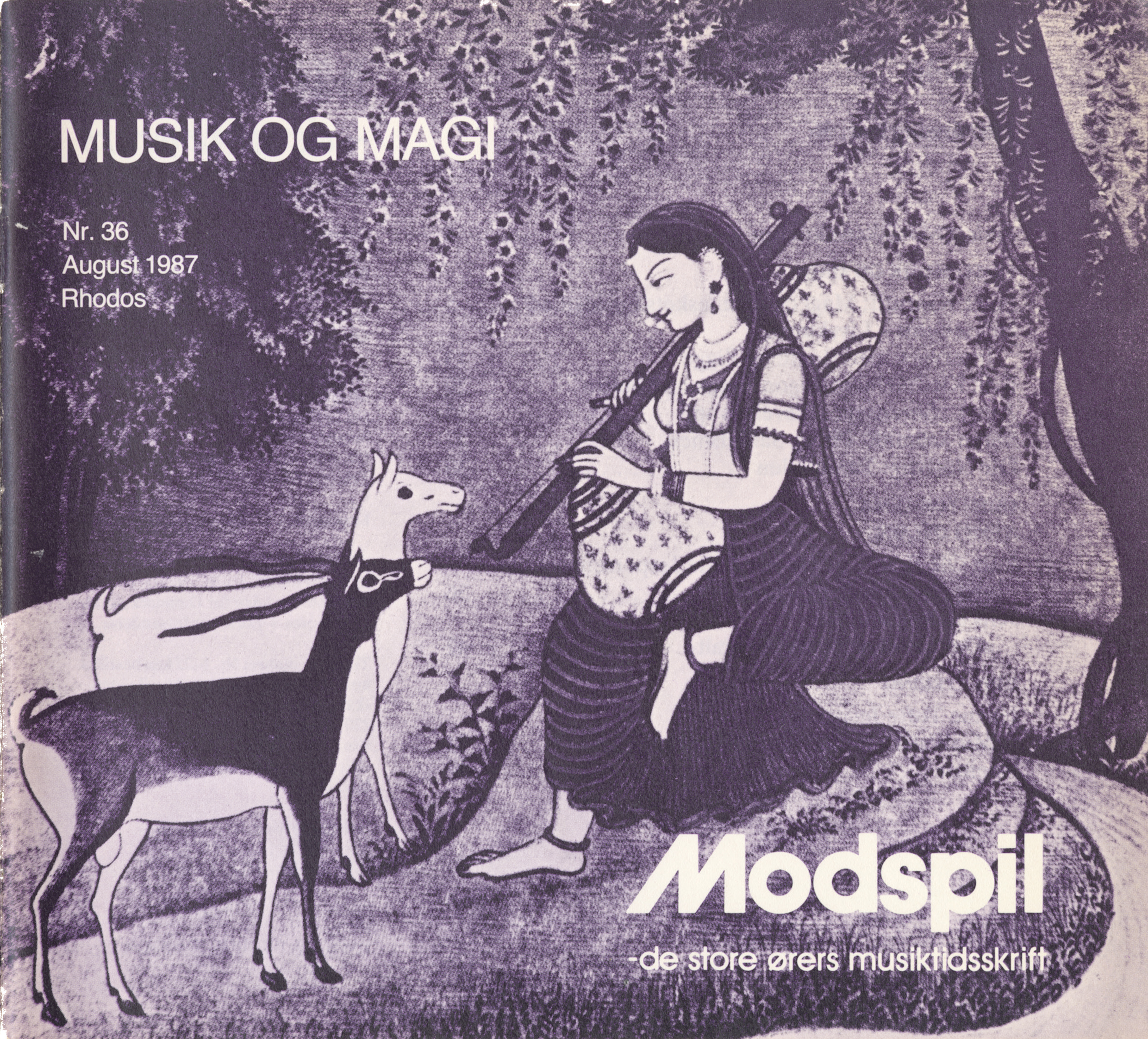 modspil vol. 9, nr. 36, coverbillede (tegning)