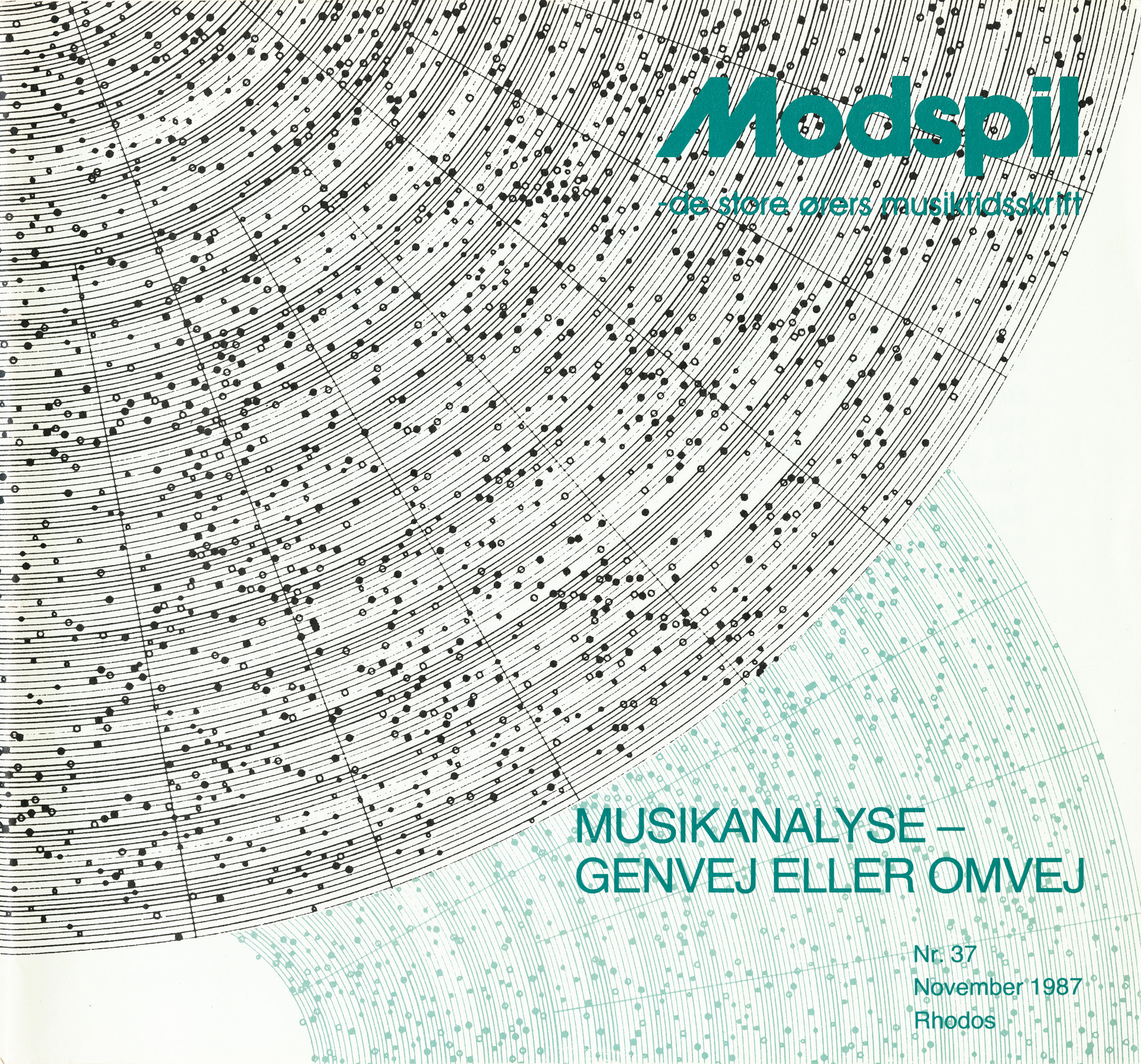 modspil vol. 9, nr. 37, coverbillede (tegning)