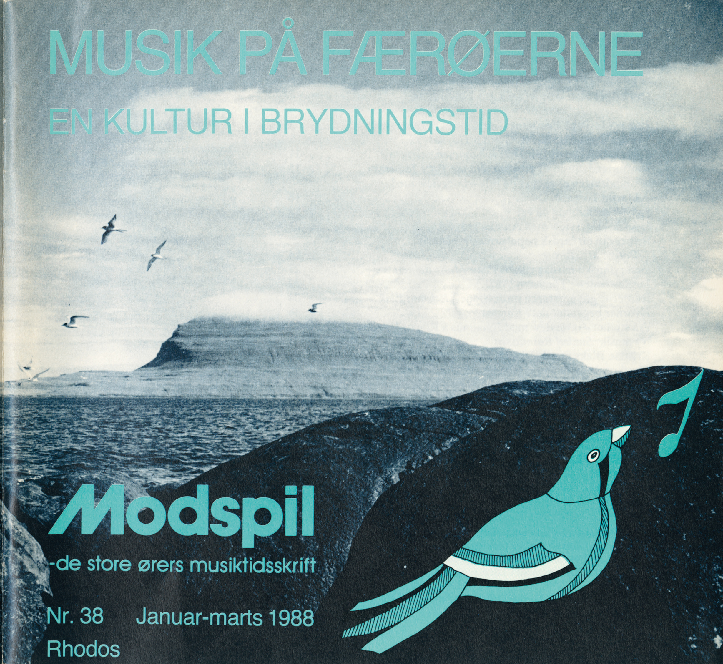 modspil vol. 9, nr. 38, coverbillede (tegning)