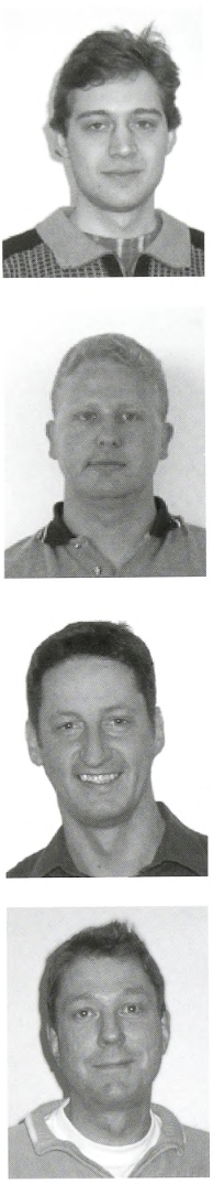 Søren Balslev, Brian Bilenberg, Jorg P.  Kutter og  Anders Kristensen