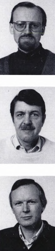 Flemming Besenbacher, Erik Lægsgaard og Ivan Stensgaard.