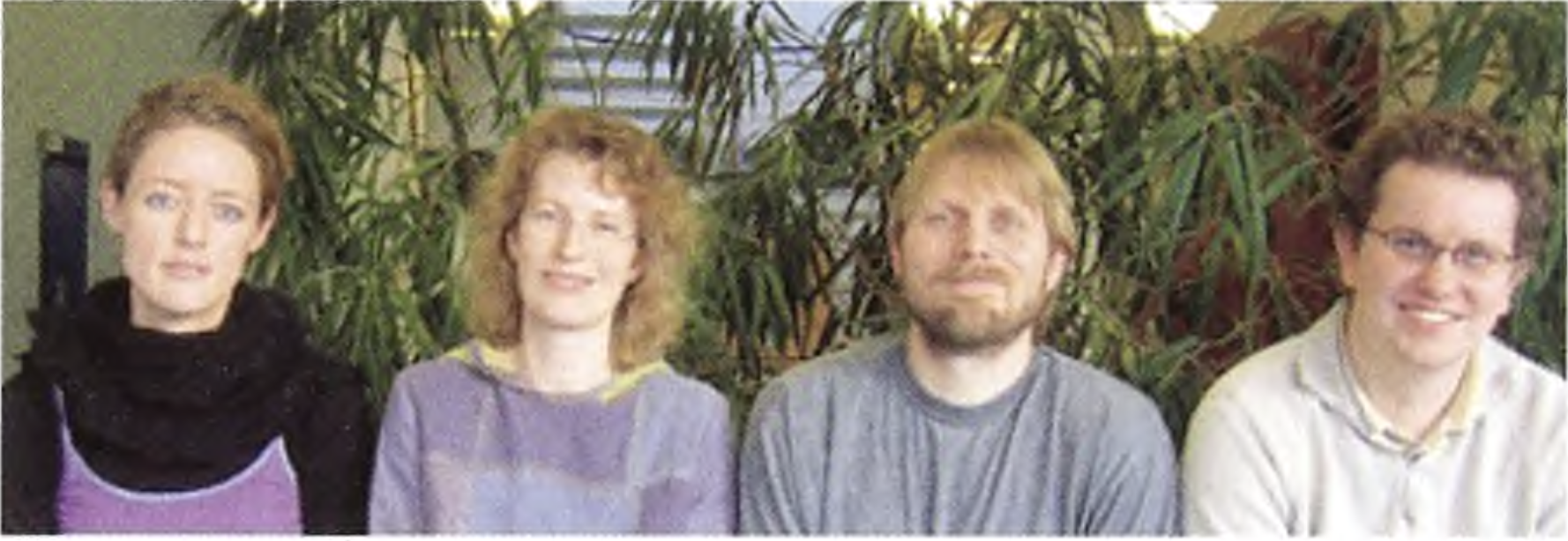Kim, Christian, Luise og Cathrine