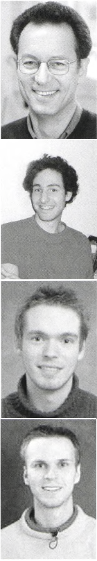 Henrik Flyvbjerg, David Selmeczi, Peter H agedorn og Niels  B.  Larsen